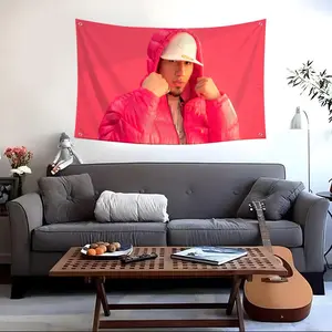 Latin Trap Omar C-courtz Flags Custom Camping Outdoor Garden room Bedroom Decor Party Backdrops Wall Art Family Gifts