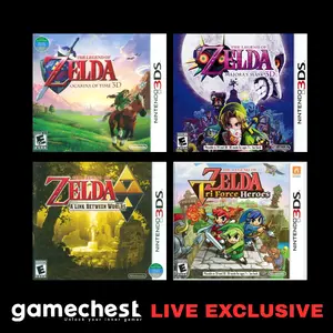 The Legend of Zelda 3DS Mega Game Bundle - Nintendo 3DS