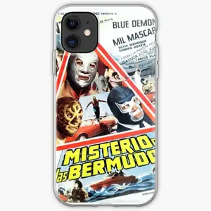 Phone Cases Mummy Fi Comic Momias Wrestling Mil Mascaras Demon Sci Mexican Luchador Horror Santo Lucha Libre Movie S Compatible with iPhone SE 7 8 X XR 11 12 13 14 15 16 Plus Mini Pro Max Samsung Galaxy Note S9 S10 S20 S21 Ultra Plus