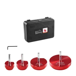 PVC Pipe Reamer Tool For Deburring And Chamfering, Socket Saver And Fitting Preparation, Aluminum Alloy Construction, Durable Hand Tool For Schedule 40 PVC Pipes, Easy-Grip Handle, Multi-Size Reaming Bits, Plumbing Repair