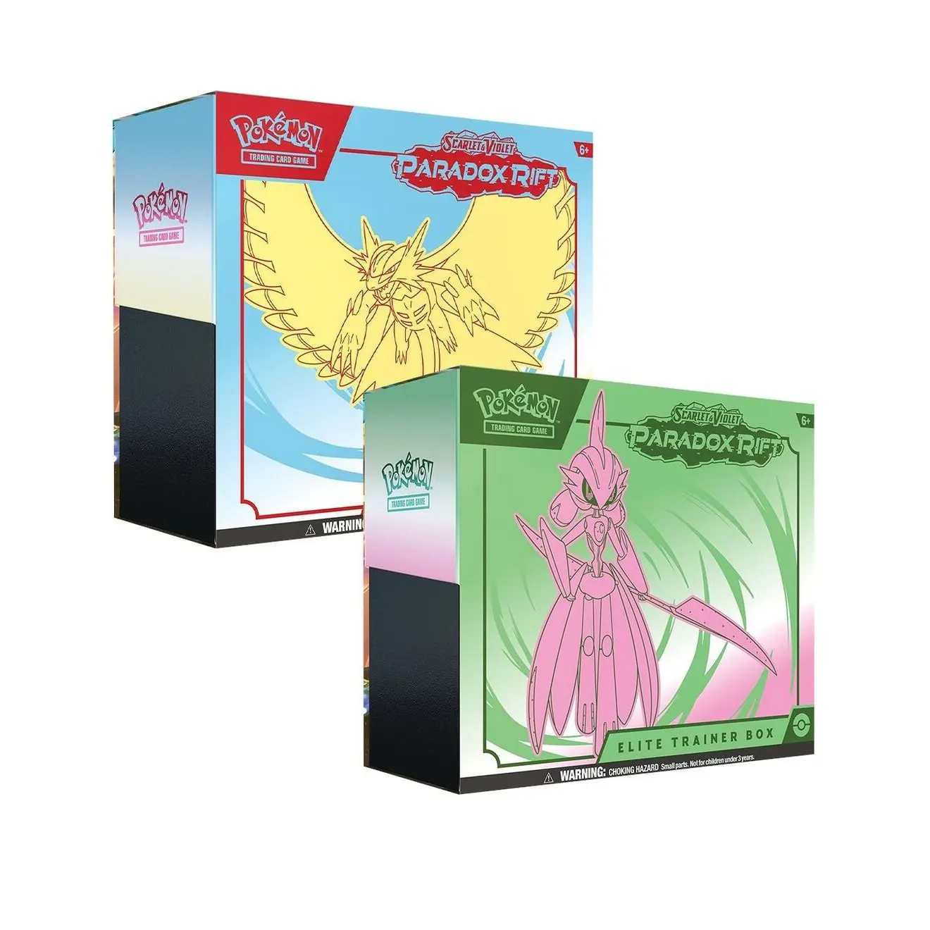 Pokémon TCG Scarlet & Violet Paradox Rift Elite Trainer Box, Collectible Cards Set with 9 Packs, Trading Card Collectible