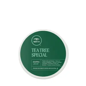Paul Mitchell Tea Tree Special Shaping Cream Molding Gel - 3oz Unisex Hair Care Products with Botanicals & Cool Mint, for Curly & All Hair Types, Long-Lasting Hold, Matte Texture, Vegan, Paraben-Free Styling Gel