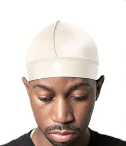 Royalty Headwear Silky Wave Cap for 360, 540 & 720 Waves, Soft Breathable Durag Skull Cap Beanie for Men/Women