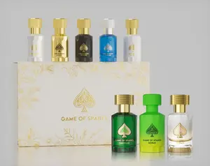 Collectors Edition Set Game of Spades 30 ml x 3 pcs (Emerald, Topaz, Bonus) + 10 ml x 5 pcs (Full House, Wildcard, Royal, Jackpot, Opal)