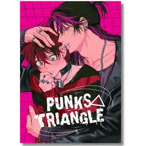 "Punks' Triangle: A Tale of Rebellion, Loyalty, and Chaos Paperback Book - Romance Series with Live Action, Clumsy, Charismatic Characters & Hidden Identities"