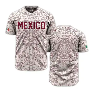 Vibrant Mexican Baseball Jersey – ‘Los Tequileros’ Jalisco Edition  A Cultural Fashion Statement in Every Stitch