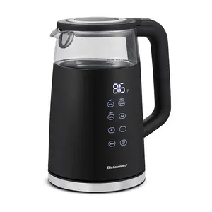 Elite Gourmet 1.7L Double Wall Cool Touch Elect ric Tea Kettle
