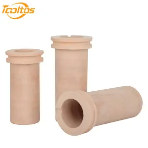 TOOLTOS Lightweight Smooth Ceramic Crucible - Smooth Inner Surface, Jewelry Making Melting Dish for Gold, Silver Precious Metals, Ideal for Crafters, Hobbyists, Home Studios, Jewelry Casting
