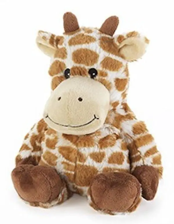 GIRAFFE - WARMIES Cozy Plush Heatable Lavender Scented Stuffed Animal