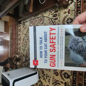 How to Talk to Your Cat about Gun Safety: And Abstinence, Drugs, Satanism, and Other Dangers That Threaten Their Nine Lives -- Zachary Auburn - Paperback