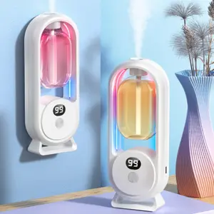 Smart Essential Oil Diffuser, Wall-Mountable Air Purifier with Timer, 360° Surround Spray, Long-Lasting Aroma, Home Bedroom Use, Fragrance Machine