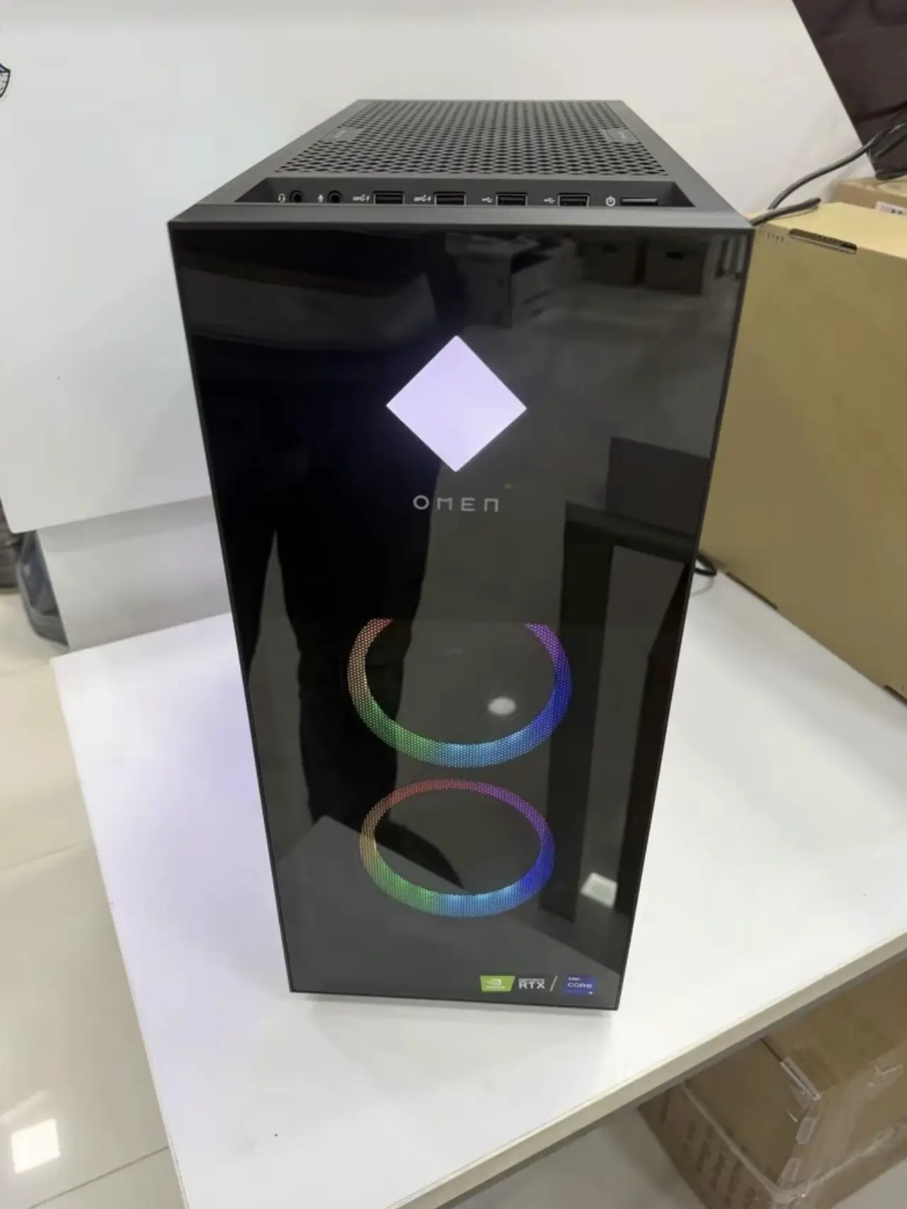 HP Omen 40L PC Gaming Intel Core i9-13900K 3.00GHz Ram 32GB SSD DDR5 SSD 1TB HDD 1TB VGA 16GB Nvidia GeForce RTX 4080