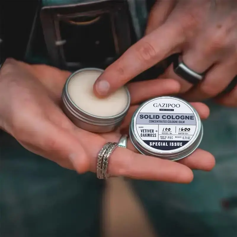Men's Solid Perfume Stick, Floral Fruit Scent, Long-Lasting Fresh Cologne Balm, 20g, Portable, Ideal for Dates and Daily Use, Perfect Gift, Scented Perfume