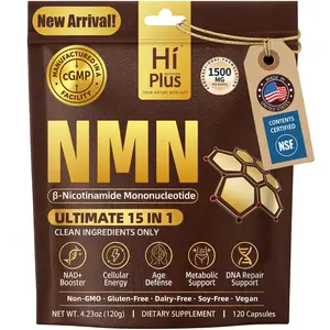 NMN Complex 1,500 mg per serving, 15-1 complex, NMN 500 mg with vitamin C, TMG, CoQ10, resveratrol, quercetin, and glutathione | Supports cellular energy and NAD+ levels — dietary supplement vitamins, healthcare | TikTok Shop Spring Glow Up