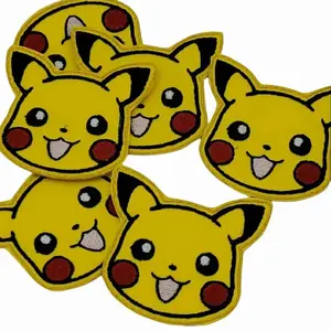 Custom Embroidery Patch - Anime Pikachuuu-Trucker Hat- Small Size 3 Inches