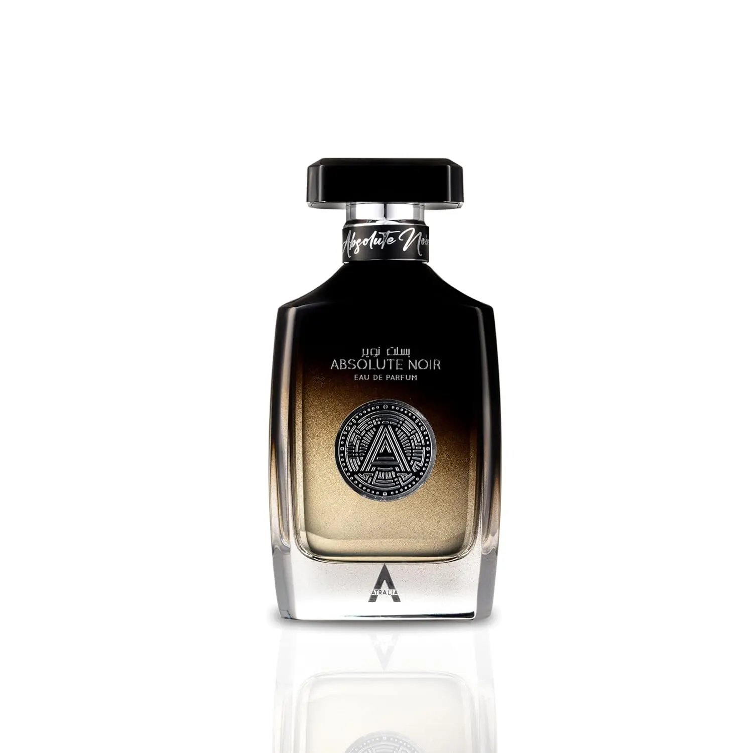 Absolute Noir Eau De Parfum for Men 100Ml 3.4Oz - Luxurious and Long Lasting Fragrances with Top Notes of Bergamot, Lemon, Grapefruit, Pink Pepper