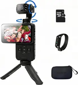 ORDRO M5 Handheld Camera 3-Axis Stabilisation, 5K Video Camera Camcorder for YouTube Vlogs, 3.5'' Rotatable Touchscreen 120° Wide Angle, IR Night... recorder