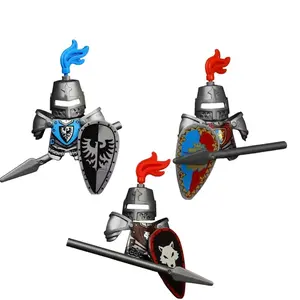 Middle Ages Knight Doll Model Figurine Action Figures with Body Connectors, Great Home Decor, Historical Theme Collectible, Christmas Halloween Birthday Gift