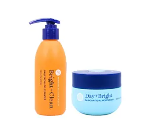 Bright+Clean Gel Cleanser & Day+Bright 24-Hour Moisturizer with Hyaluronic Acid Bundle