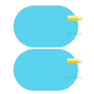2Pcs Waterproof Mirror Sticker for Car, Universal Anti-fog Film for Car Rear View Mirror, Hydrophobic Sticker for Cars
