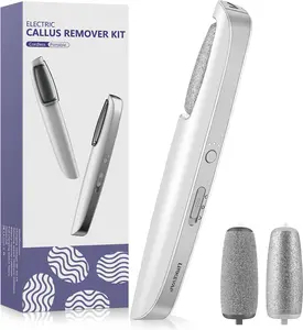 LINKEVAP Electric Callus Remover for Feet, Professional Pedicure Kit Foot Scrubber for Dry, Dead, Cracked, Hard Skin, at Home Feet Spa Care Kit for Men & Women