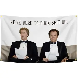 Funny Flag College Flags Feet Banner Wall Outdoor Hanging Flag  for College Dorm Room Decor Retro Game Day Heated Tapestry