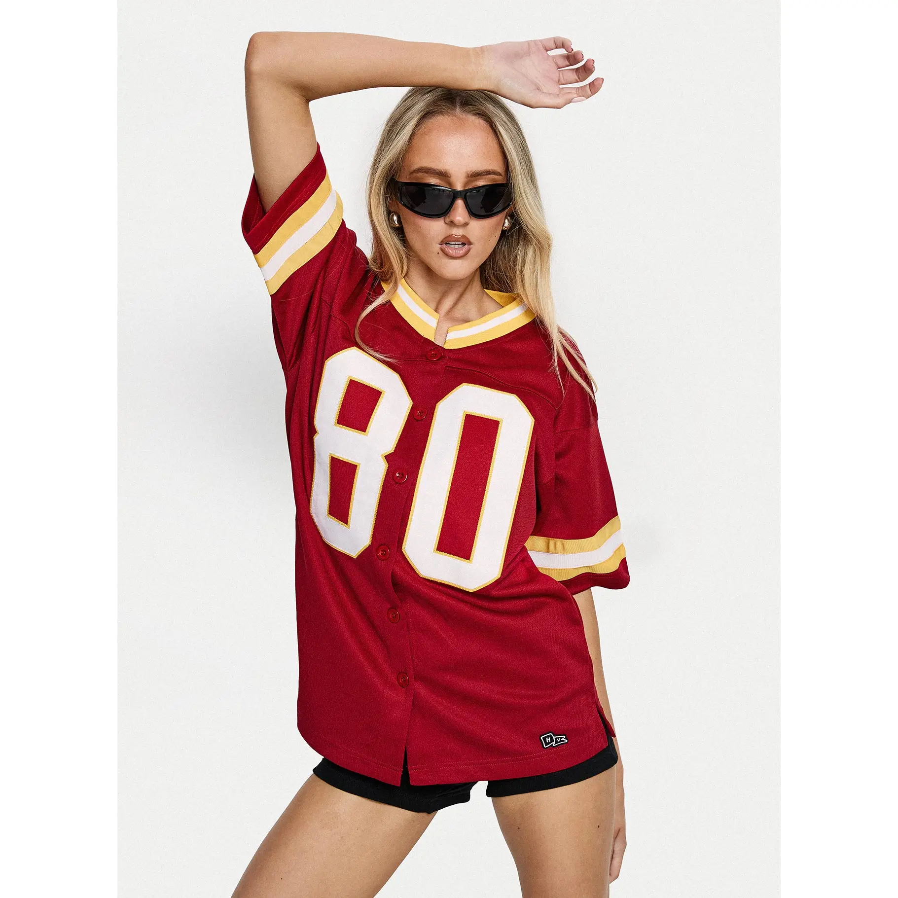 USC Football Button Down Jersey Cardinal