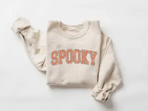 Stay Spooky Sweatshirt, Halloween Sweatshirt, Halloween Gift Sweater, Womens Halloween Sweatshirt, Spooky Season Sweater, Ghost Halloween, Full Size, Full Colors, for Men, for Women