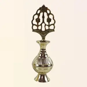 Arabic kohl eye liner  stick brass  bottle.