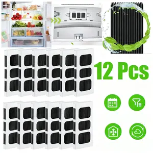 12 PACK Refrigerator Air Filter Replacement Fits Frigidaire Pureair Ultra 2 Freshens Air Easy to Replace