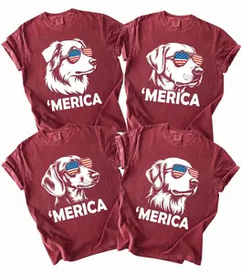 Comfort Colors 50+ Dog Funny 4th of July Shirt, Merica Golden Retriever Shirt, 4th of July Australian Shepherd Dog Shirt, Labrador Retriever Mom Gift, Patriotic Dog Tee, Dachshund Lover Shirt, 4th of July Gift, 4th of July Dog Shirt