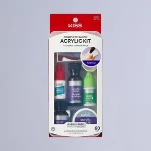 KISS Complete Salon Acrylic Nail Kit System