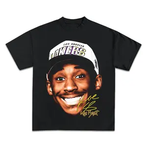 KOBE BRYANT DRAFT DAY GRAPHIC BOOTLEG T-SHIRT - STREETWEAR