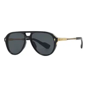 Oliver Black Aviator Sunglasses