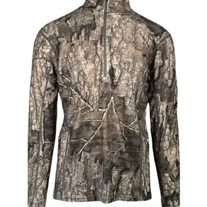 Tec Stalker 1/4 Zip Pullover – Lightweight, Breathable, Moisture-Wicking Hunting Shirt 14 AN0