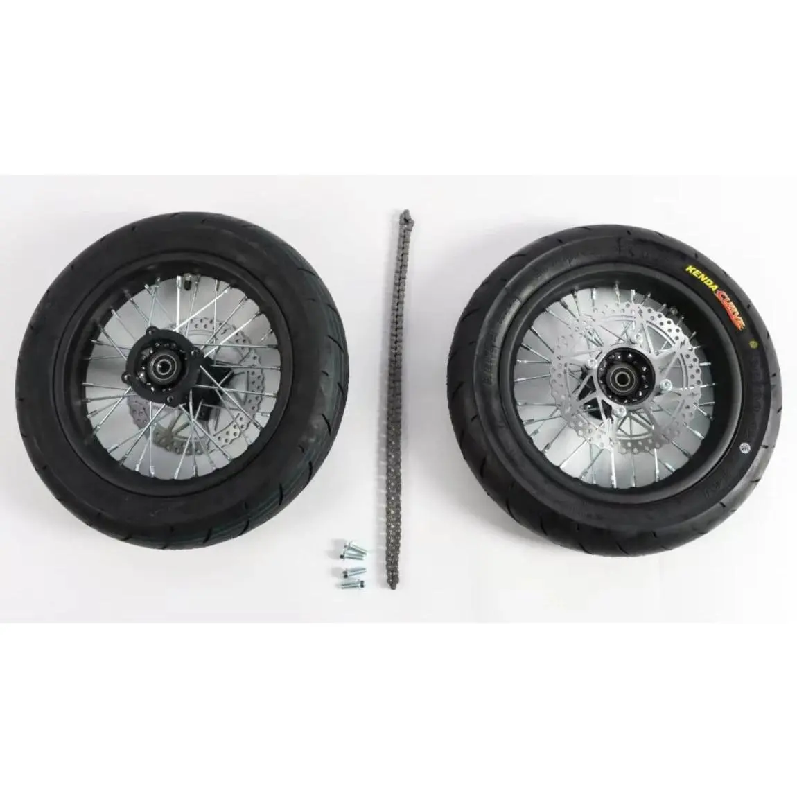 12in Supermoto Wheel Set for RTR
