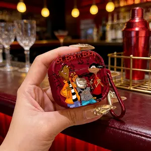 Cartoon Ed, Edd N Eddy Protective Case Cover for Apple AirPods 1/2/3/4/pro/pro2, Tpu Texture, Lightweight & Durable, Anti-Scratch, Shockproof, Accessories