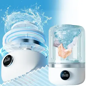Portable Underwear Washer, USB Rechargeable Mini Household Underwear Washing Machine, Small Laundry Machine for Bra, Underwear, Baby Clothes