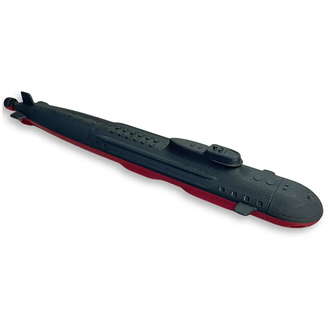 S815 Deep Shadow Stealth Submarine – 12-Inch Modern Attack Submarine Display Model – Sleek Dual-Tone Tactical Hull – Detailed Naval Collector’s Edition