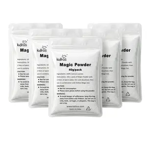 Kiditos Magic Water Elf 5 Packs Powder Refill,Aqua Fairy Water Gel Kit Powder Refill