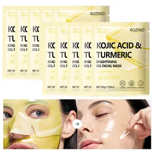 ROZINO 30g Kojic Acid & Turmeric Gel Mask for Brightening & Hydration - Effective Skin Care Solution