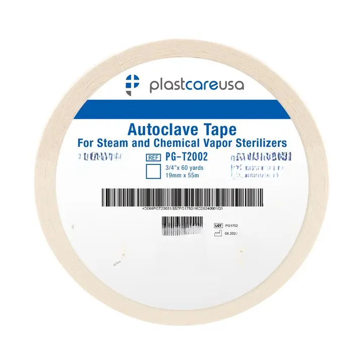10 Rolls Autoclave Tape 1" x 60 Yards, Sterilization Indicator Tape for Steam and Chemical Vapor Sterilizers *Bulk Special*
