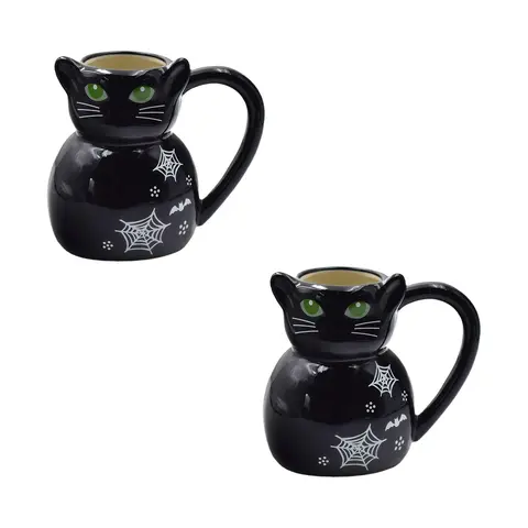 Temp-tations Seasonal Set of (2) 18-oz Character Mugs