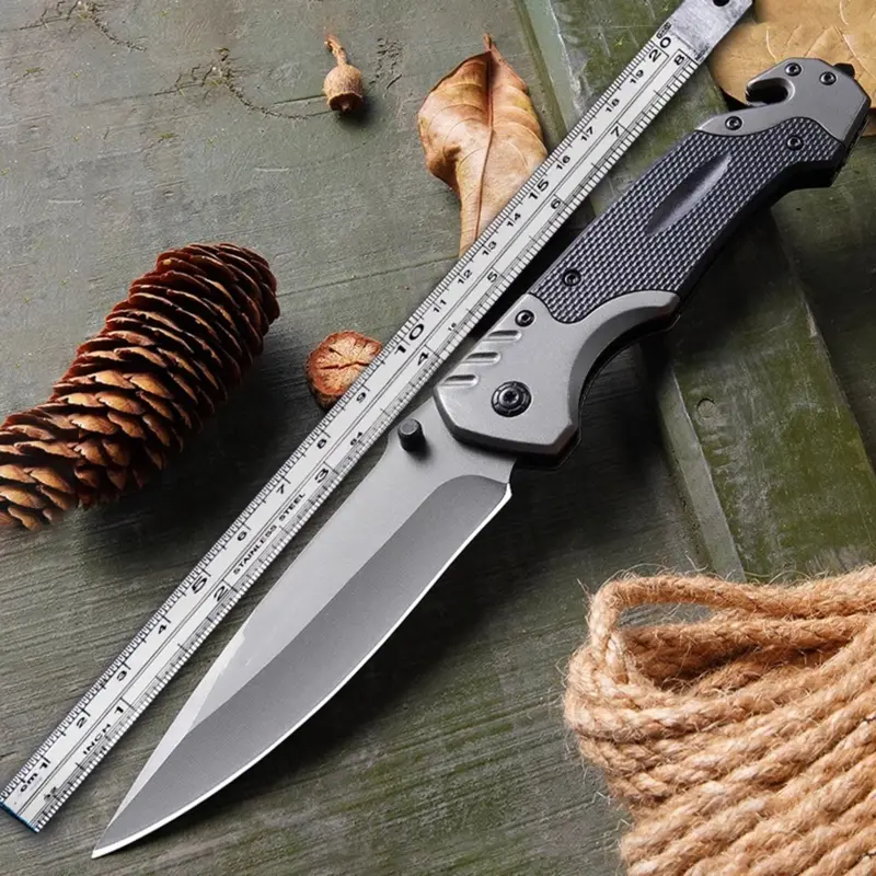 A variety of multifunctional folding knife tools, high hardness stainless steel, can be used for outdoor men's Christmas gift EDC pocket