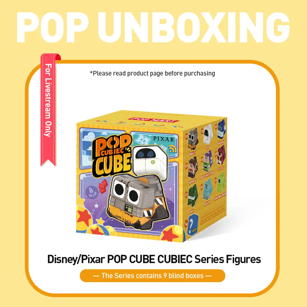 Unboxing-Disney/Pixar POP CUBE CUBIEC Series Figures Blind Box-3.0