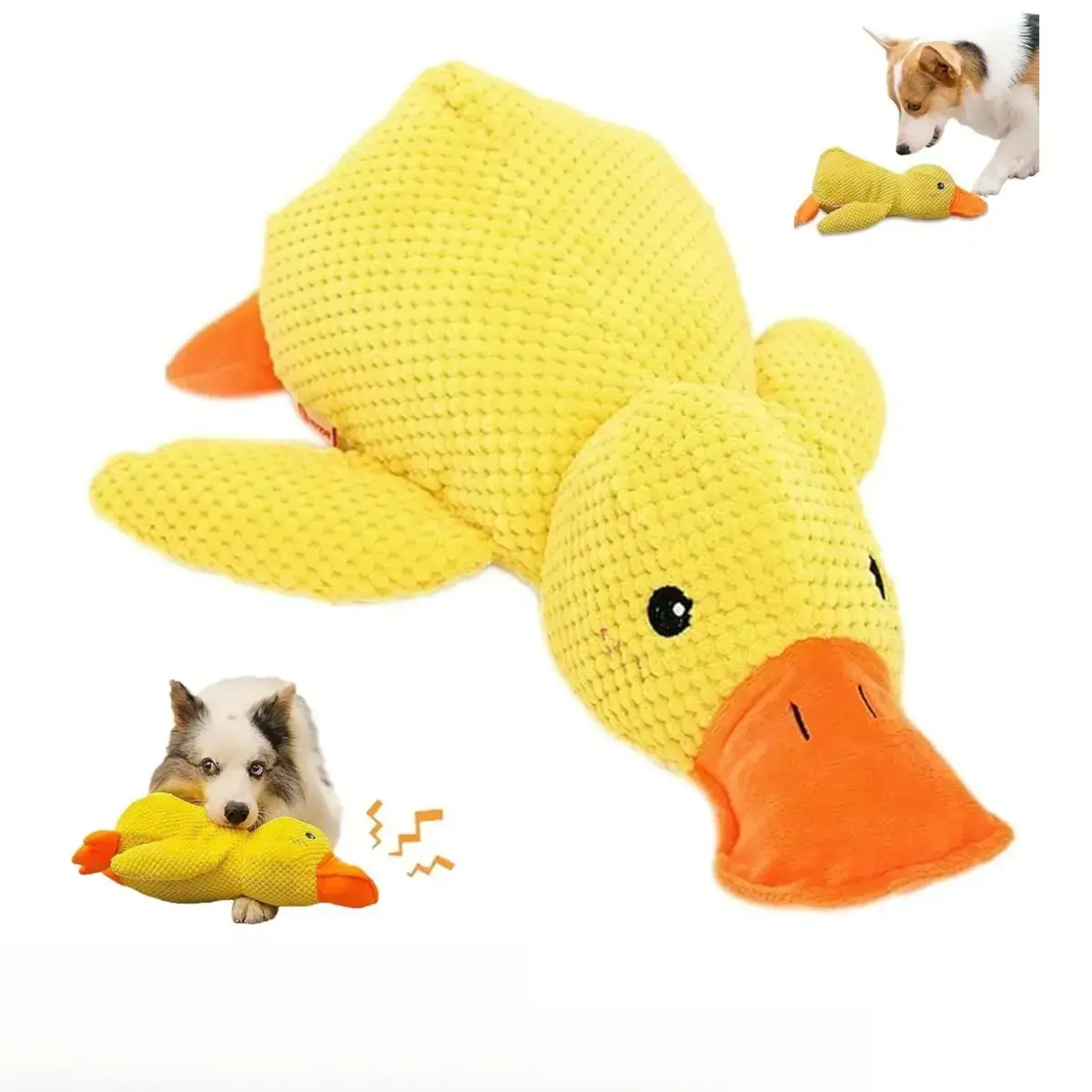 Dog Toy Durable Squeaky Chew Toy 35CM Soft Interactive Pet Play Toy Bite Resistant Design Fit All Dog Breeds Indoor Daily Entertainment,back to school,back to school haul