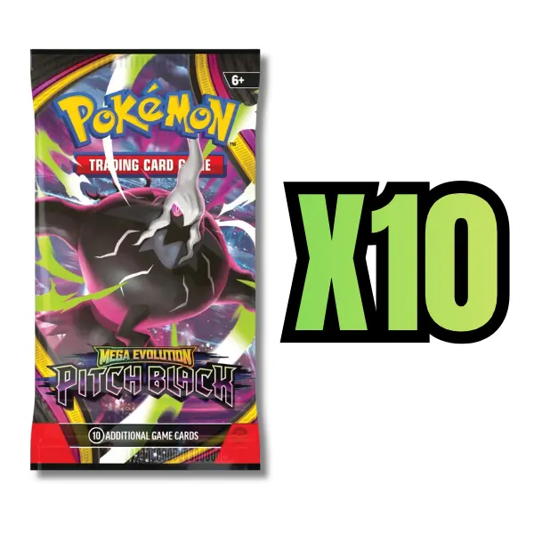 Pitch Black - 10X Booster Packs - LIVE BREAK