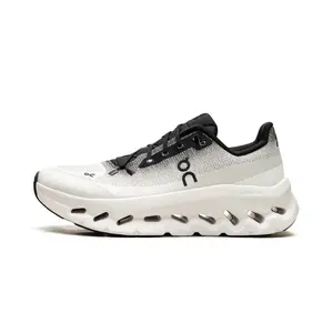 Cloudtilt 'Black Ivory' Women's & Men's Trail Running Shoes Lightweight Breathable Mesh Upper Cushioned Midsole for Everyday Use Comfortable Trendy Shoe