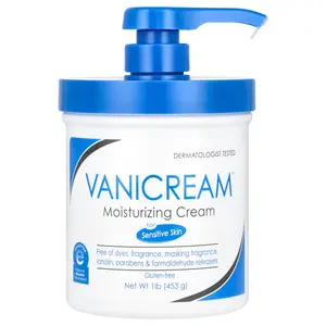 Vanicream Moisturizing Cream, For Sensitive Skin, Fragrance Free (Pump), 1 lb (453 g) Vanicream Moisturizing Cream, For Sensitive Skin, Fragrance Free (Pump), 1 lb (453 g)