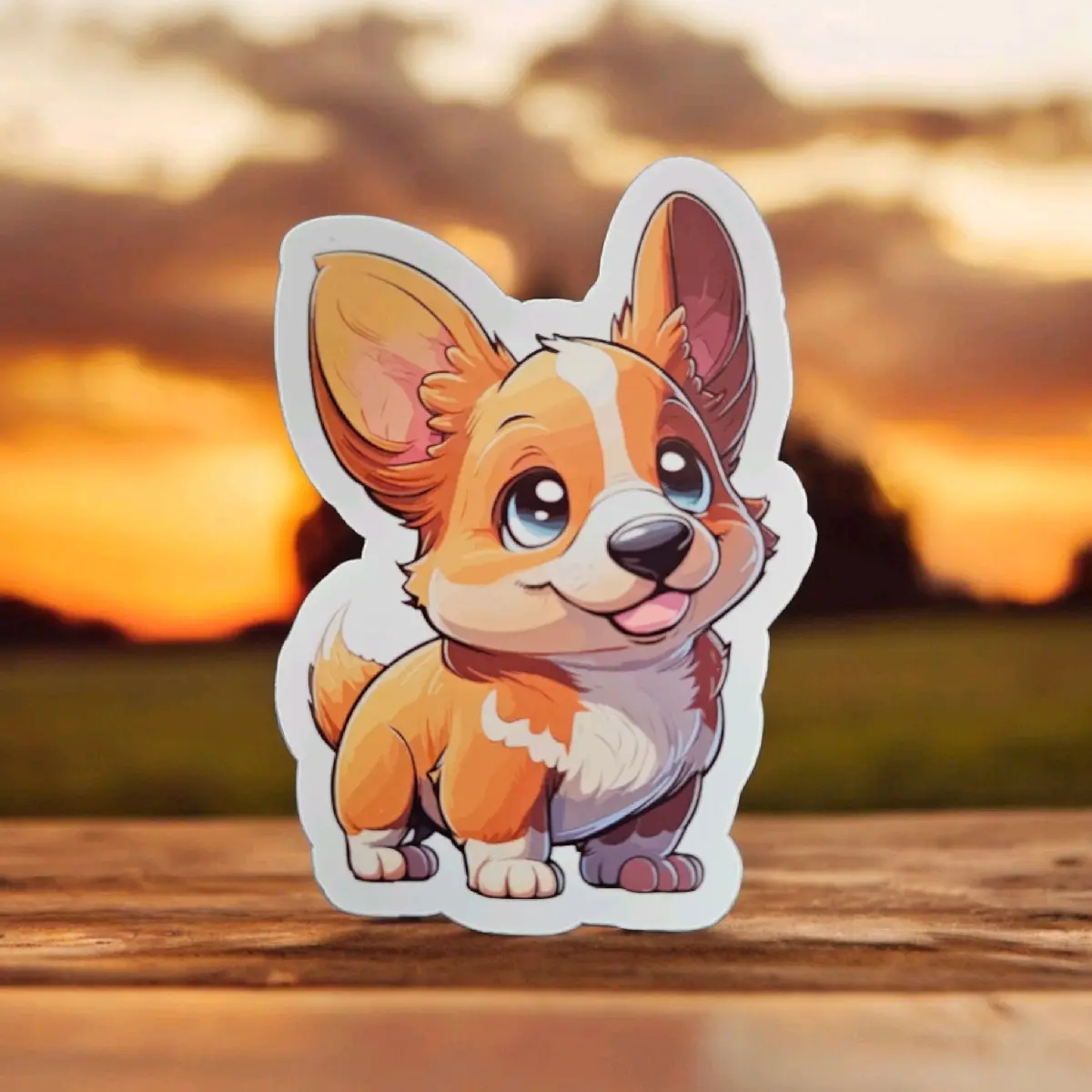 Corgi Puppy sticker